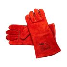 Краги сварщика красные