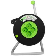 Удлинитель на пластик. катушке 4х50м с заземл. KAT-3x1.5-50m Greenline ПВС 3х1.5 Эра Б0065107