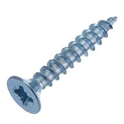 Саморез универсальный 3.5х35 потай бел. цинк коробка (уп.200шт) СТРОЙМЕТИЗ UTORM2150464