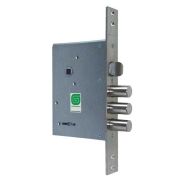 Замок врезной сувальдный с защёлкой ЗВ 30.11, 4 кл. /123:105/