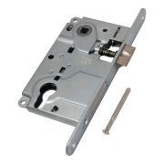 Корпус врезного замка под цилиндр CENTRO B01025.50.06 ригель+защёлка (никель)