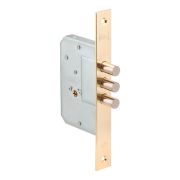 Замок врезной крестообразный 189/3MF (45 mm) (латунь), 5 кл.