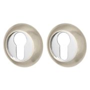 Накладка под цилиндр ET.R.LD54 (ET-1) SN/CP-3 матовый никель/хром