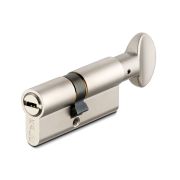 Цилиндровый механизм с вертушкой 164 BM/72 (30+10+32) mm никель 5 кл.