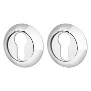 Накладка под цилиндр ET.R.LD54 (ET-1) CP-8 хром