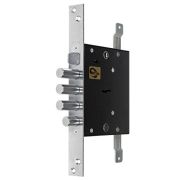Замок врезной сувальдный с защёлкой ЗВ9 144.1.0 с тягами, 5 кл.