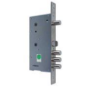 Замок врезной сувальдный с задвижкой и защёлкой ЗВ 30.15, 4 кл. /123:455/