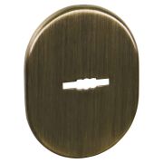 Накладка на сувальдный замок ESC.S.SF/OV.475 (ESC 475) AB зелёная бронза