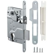 Корпус врезного замка c защёлкой METLH25-50 Box (LH 25-50) SN мат.никель