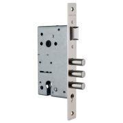 Корпус врезного замка с защёлкой ЗВ 12.11 /123:34/