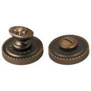 Ручка поворотная BK6.R.CL55 (BK6/CL) BB-17 коричневая бронза