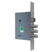 Замок врезной сувальдный с защёлкой ЗВ 30.11, 4 кл. (длинный кл. 59 мм) /123:136/