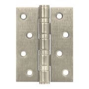 Петля универсальная IN4500UC-BL SN 102x76x3 INOX304  матовый никель БЛИСТЕР