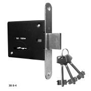 Замок врезной сувальдный ЗВ8-4, 3 кл.