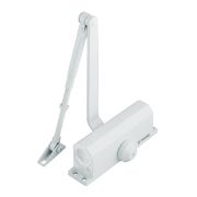 Доводчик дверной DC20-2 (DC-202) WH до 45 кг (белый)