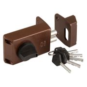 Замок накладной ЗНД1А/Д полимер/покр /88300/