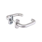 Ручка раздельная R.DSS304-0203P/19 (квадрат 8х110 мм) INOX 304 (овальное основание)