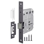 Защелка врезная PLASTP72-50 (P72-50) GR графит