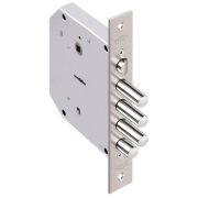 Замок врезной сувальдный с задвижкой и защёлкой Базальт 1.05.41, 5 кл. /02646/