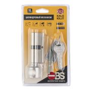 Цилиндровый механизм с вертушкой 164 OBS SCE/68 (26+10+32) mm никель 5 кл. new