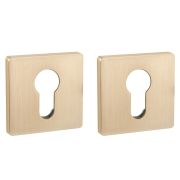 Накладка под цилиндр ET.K.SL52 (ET SL) SSG-39 сатинированное золото