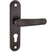 Ручка дверная на планке РФ1-55/03А (медь антик)