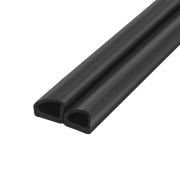 Уплотнитель без клеевой основы WADH/D-14,5x13,5mm (031), BLACK черный 100 m