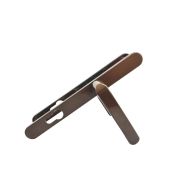 Ручка дверная на планке РФ1-85.25 (85 мм) коричневый