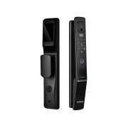 Замок врезной электронный Hogo V05 с распознаванием лица, черный