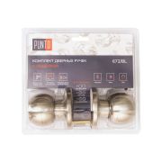 Ручка защелка DK672/BL SN-BK (фик.) мат.никель