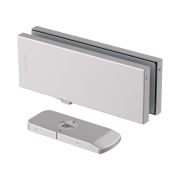 Петля-доводчик для стеклянной двери Range.GL.H10 SS нерж. сталь