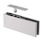 Петля верхняя с осью  для стеклянной двери Range.GL.H20 SS нерж. сталь