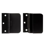 Петля для стеклянной двери Space.GL.H01 (2 шт) BL черный