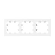 Рамка 3-м Эпика пластик бел. EKF UP1-FPW-03