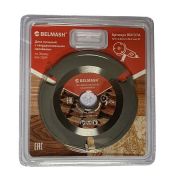 Диск пильный по дереву BELMASH 125x3,8/2,2x22.2мм 3T