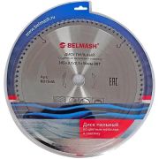 Диск пильный по цветным металлам и пластику BELMASH 305х3,1/2,1х30мм 80T