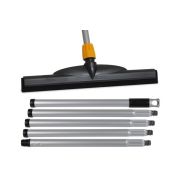 Igeax Классический сгон для пола, 45 см, составная металлическая рукоятка из 5 частей, чёрный Артикул: 318PRO/702IND