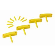 Крючок Vikan к настенным креплениям арт. 1017 и 1018, 140 мм, 4 шт. Артикул: 10166