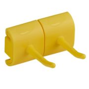 Крепление Vikan гигиеничное настенное и двойной крюк, 83 мм Артикул: 10146