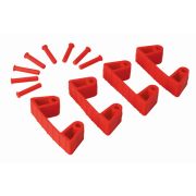 Резиновый зажим Vikan к настенным креплениям арт. 1017 и 1018, 120 мм, 4 шт. Артикул: 10194