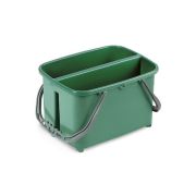 Ведро для мытья окон TTS Slim 11+11 л, без колес и отжима Артикул: 00003512