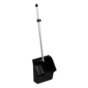 Совок TTS Clip для мусора, ударопрочный пластик, с крышкой, 28 см Артикул: 00005629