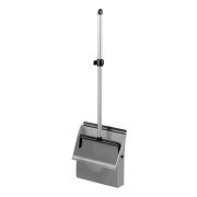 Совок TTS Clip, пластик с резиновым профилем и алюминиевой ручкой Артикул: 00005611