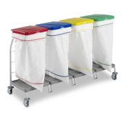 Тележка TTS Dust, с 4-мя пластиковыми крышками Артикул: 00004166