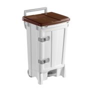 Контейнер для мусора TTS OPEN-UP коричневый, 90 л Артикул: 00005700J