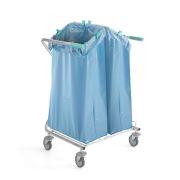 Тележка TTS двойная Dust, 2*120 л Артикул: 00004070