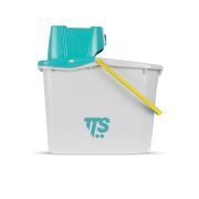 Ведро TTS UNI JUNIOR с зелёным отжимом и желтой ручкой, 14 Л Артикул: 00005070G