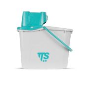 Ведро TTS UNI JUNIOR с зелёным отжимом и зелёной ручкой, 14 Л Артикул: 00005070V