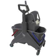 Уборочная тележка TTS Nickita Tec, отжим Tec, боковая ручка, двухведерная Артикул: 00006162DEE