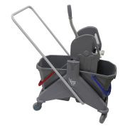 Уборочная тележка TTS Nickita Tec, отжим Tec, U-образная ручка, двухведерная Артикул: 00006062EE